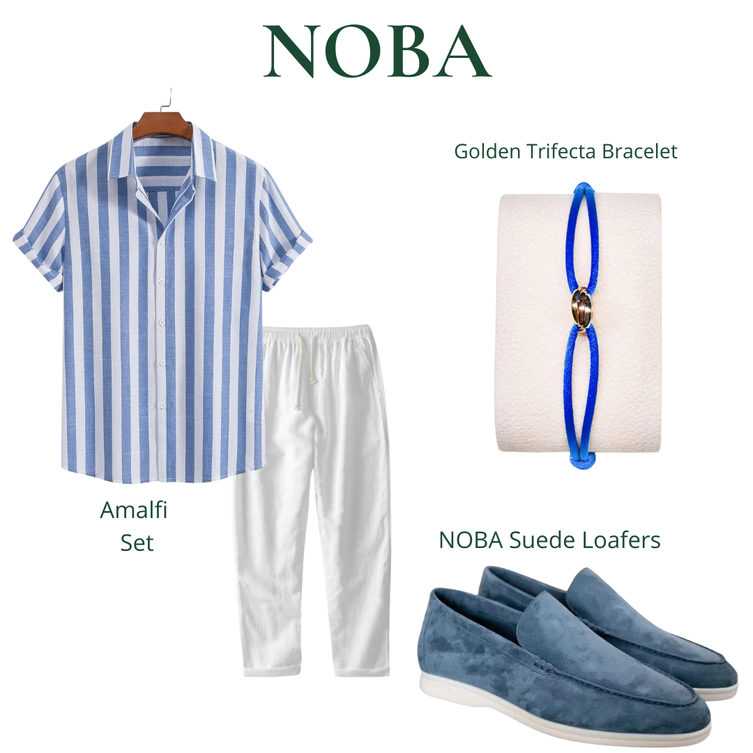 NOBA 4 piece set- Blue