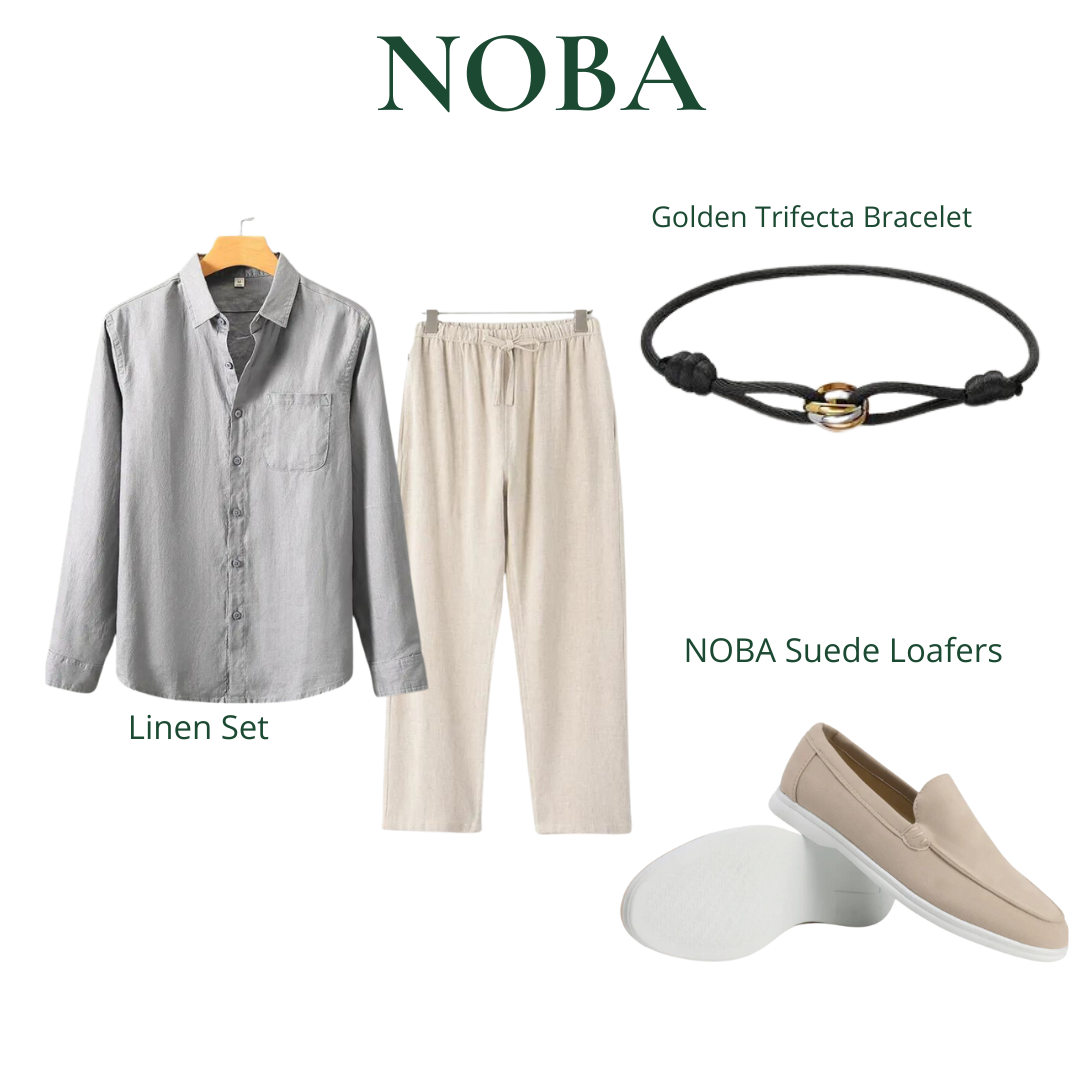 NOBA 4 piece set- Taupe