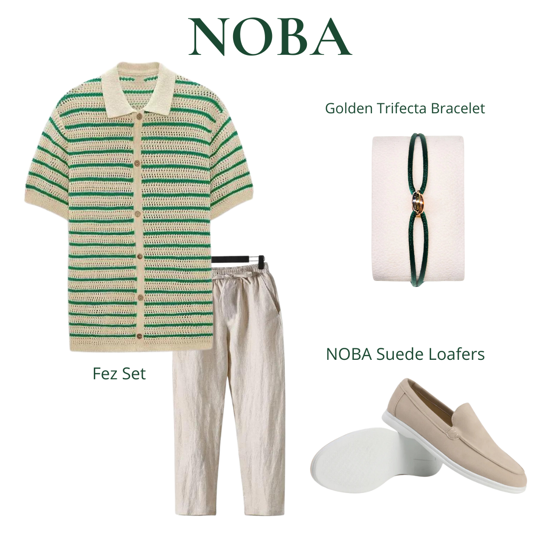 NOBA 4 piece set- Olive