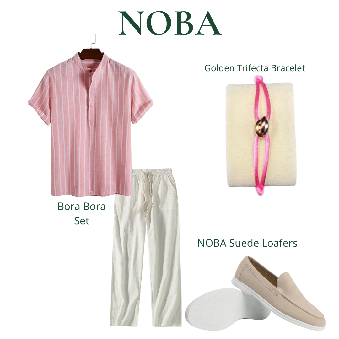 NOBA 4 piece set- Pink