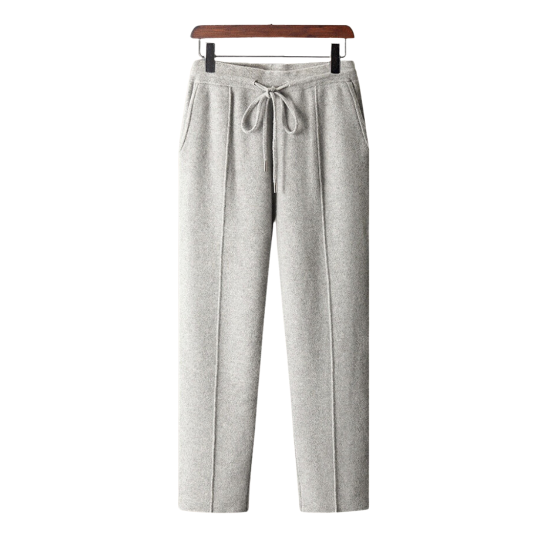 100% CASHMERE TROUSERS