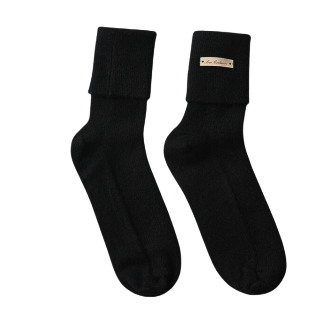 100% CASHMERE SOCKS