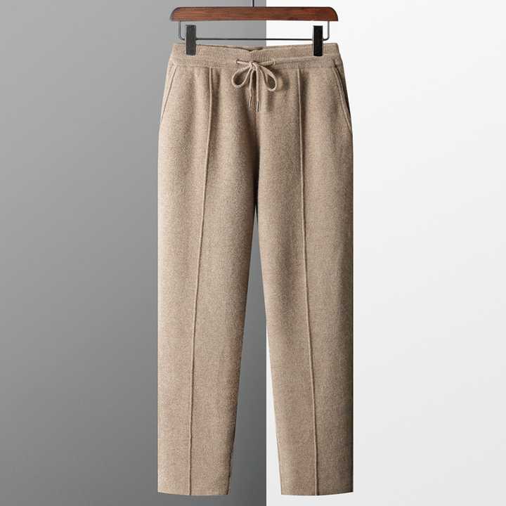 100% CASHMERE TROUSERS