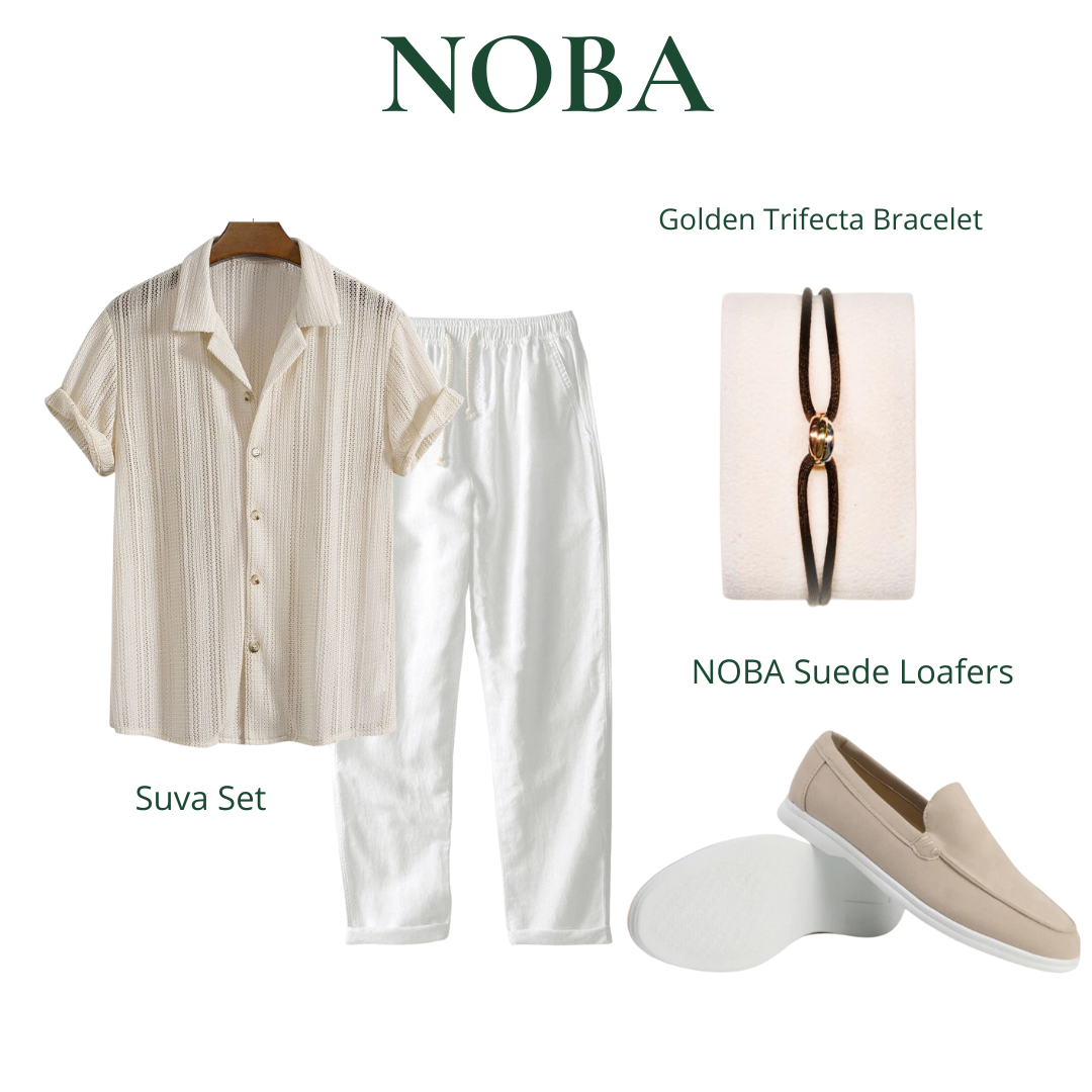 NOBA 4 piece set- Ivory Sands