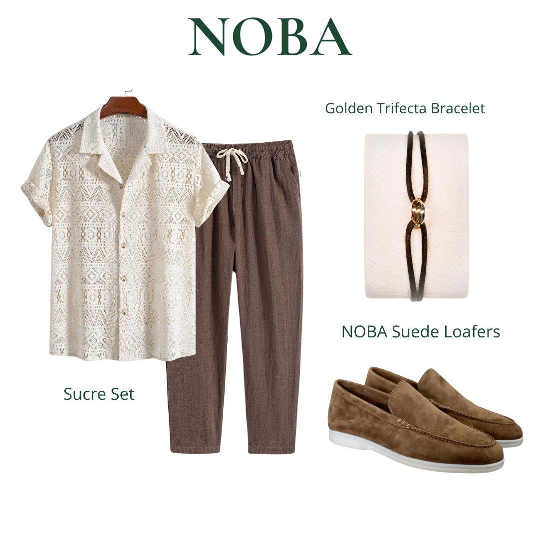 NOBA 4 piece set- Caramel