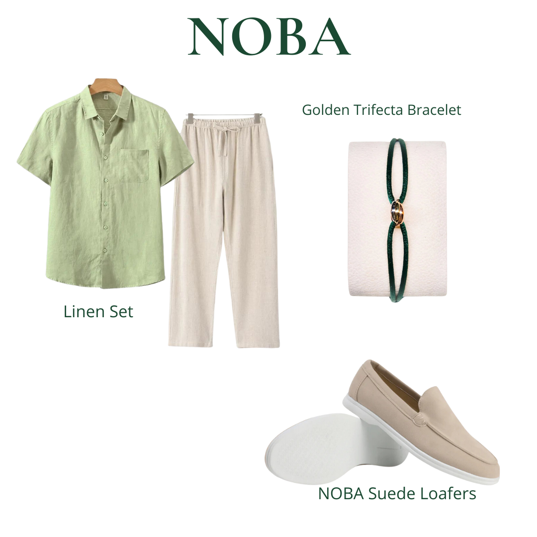 NOBA 4 piece set- Mint Green