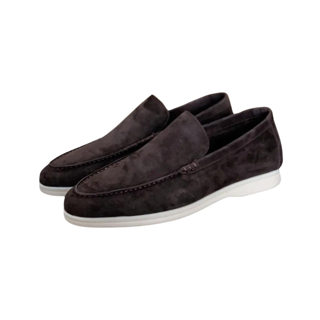 NOBA Suede Loafers