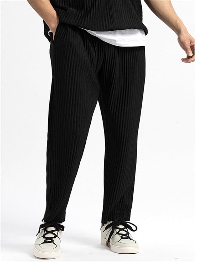 Pisa - Ribbed Cotton Pantalon