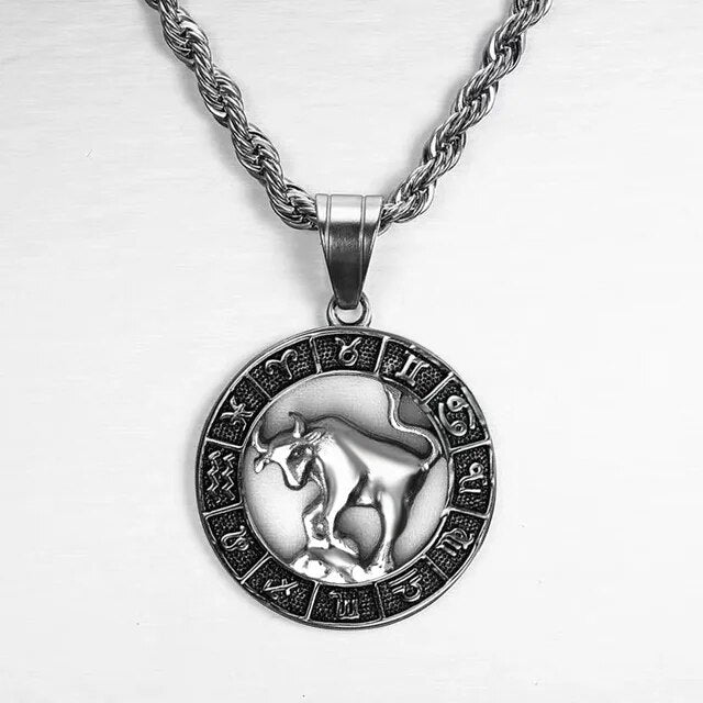 NOBA- Zodiac Sign Necklace - Silver