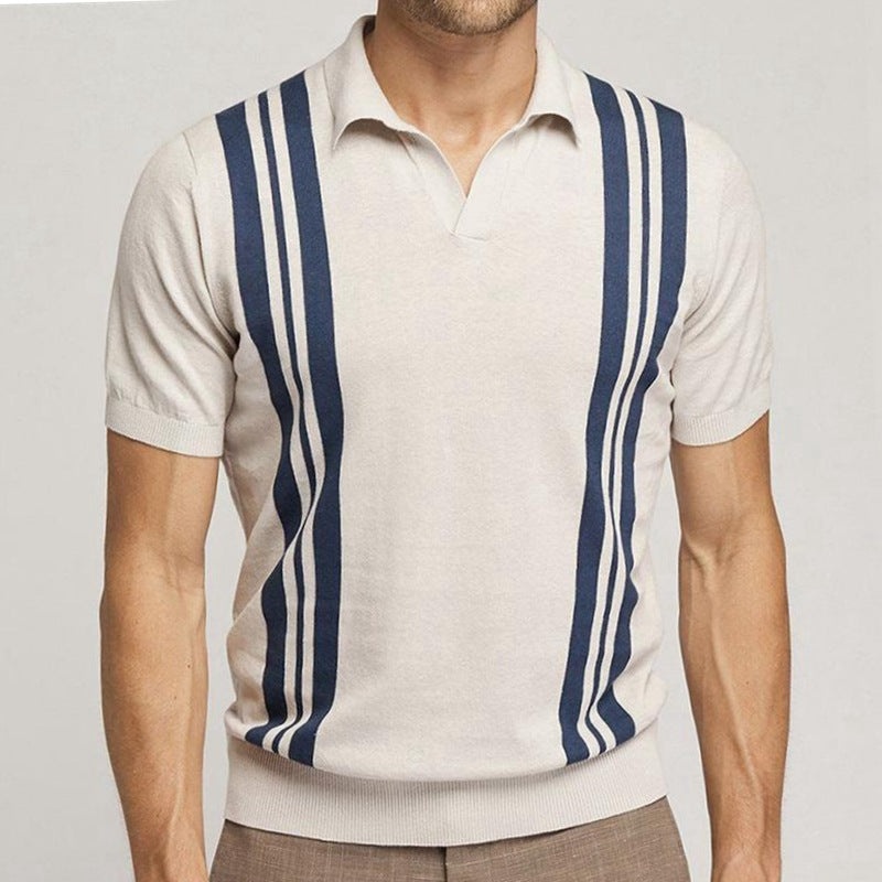 Seychellen - Apricot Striped Polo