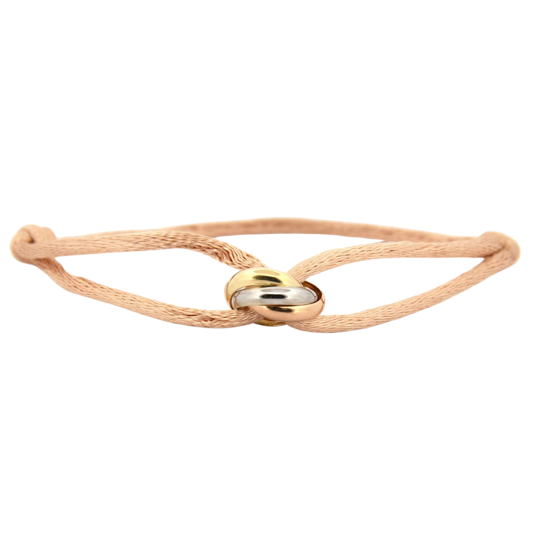 Golden trifecta bracelet